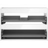 Mexen Box-A 70 cm Vanity Cabinet Frame, 2 Drawers, White Gloss - 91AX0-0700-470-2-00