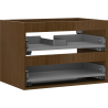 Mexen Box-A cabinet unit for washbasin 70 cm, 2 drawers, walnut - 91AX0-0700-470-2-86