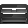 Mexen Box-A under-sink cabinet frame 70 cm, 2 drawers, black gloss - 91AX0-0700-470-2-70