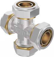 Mexen PEX-S compressive quadruple fitting PEX 16 x 16 x 16 x 16 - W97237-161616-00