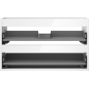 Mexen Box-A vanity cabinet body 80 cm, 2 drawers, glossy white - 91AX0-0800-470-2-00