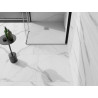 Mexen Stone+ composite square shower tray 90 x 90 cm, white - 44109090