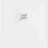 Mexen Stone+ square composite shower tray 90 x 90 cm, White - 44109090