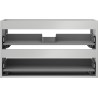 Mexen Box-A Vanity Cabinet Body 80 cm, 2 Drawers, Matte Gray - 91AX0-0800-470-2-62