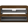 Mexen Box-A cabinet base for a washbasin 80 cm, 2 drawers, walnut - 91AX0-0800-470-2-86