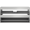 Mexen Box-A cabinet body for washbasin 90 cm, 2 drawers, gray matte - 91AX0-0900-470-2-62