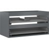 Mexen Box-A cabinet under-sink corpus 90 cm, 2 drawers, matte graphite - 91AX0-0900-470-2-66