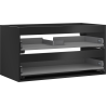 Mexen Box-A vanity cabinet body 90 cm, 2 drawers, matte black - 91AX0-0900-470-2-71