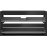 Mexen Box-A vanity cabinet body 90 cm, 2 drawers, matte black - 91AX0-0900-470-2-71