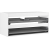 Mexen Box-A 100 cm Vanity Cabinet Frame, 2 Drawers, Matte White - 91AX0-1000-470-2-01