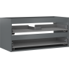 Mexen Box-A cabinet under the sink 100 cm, 2 drawers, matte graphite - 91AX0-1000-470-2-66