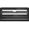 Mexen Box-A cabinet body for under-basin 100 cm, 2 drawers, black gloss - 91AX0-1000-470-2-70