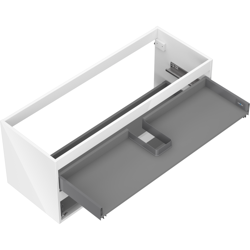 Mexen Box-A washbasin cabinet body 120 cm, 2 drawers, white gloss - 91AX0-1200-470-2-00