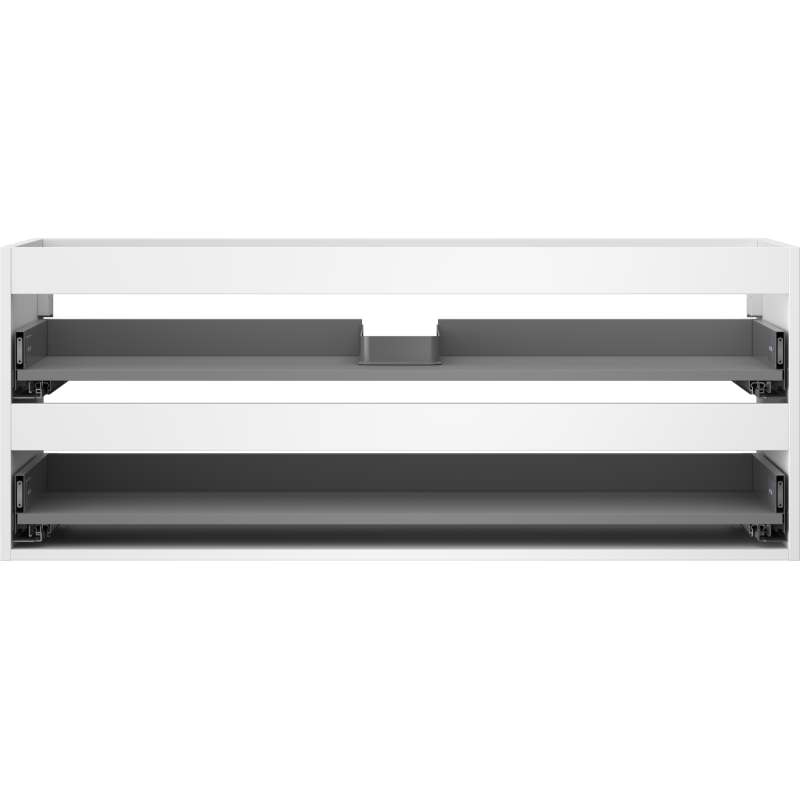 Mexen Box-A vanity unit body 120 cm, 2 drawers, white matte - 91AX0-1200-470-2-01