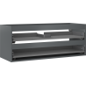 Mexen Box-A cabinet corpus for washbasin 120 cm, 2 drawers, matte graphite - 91AX0-1200-470-2-66