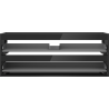 Mexen Box-A cabinet corpus for washbasin 120 cm, 2 drawers, black gloss - 91AX0-1200-470-2-70