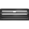 Mexen Box-A cabinet base for under-sink 120 cm, 2 drawers, black matte - 91AX0-1200-470-2-71