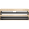Mexen Box-A cabinet body for a washbasin 120 cm, 2 drawers, oak - 91AX0-1200-470-2-81