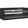 Mexen Box-A cabinet base for under-sink 120 cm, 2 drawers, black matte - 91AX0-1200-470-2-71