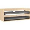 Mexen Box-A cabinet body for a washbasin 120 cm, 2 drawers, oak - 91AX0-1200-470-2-81