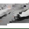 Mexen Lira freestanding bathtub model 170 x 80 cm, white/black, brushed copper overflow - 52831708075-65