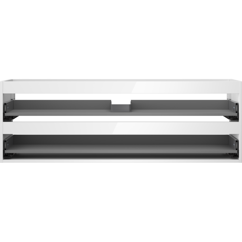 Mexen Box-A cabinet body for washbasin 140 cm, 2 drawers, white gloss - 91AX0-1400-470-2-00