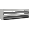 Mexen Box-A cabinet body under-sink 140 cm, 2 drawers, gray matte - 91AX0-1400-470-2-62