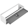 Mexen Box-A cabinet body for washbasin 140 cm, 2 drawers, white matte - 91AX0-1400-470-2-01