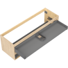 Mexen Box-A cabinet carcass 140 cm, 2 drawers, oak - 91AX0-1400-470-2-81