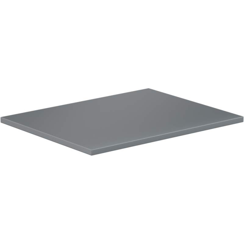 Mexen Uni countertop shelf 50 cm, matte graphite - 91AXX-0504-464-18-66