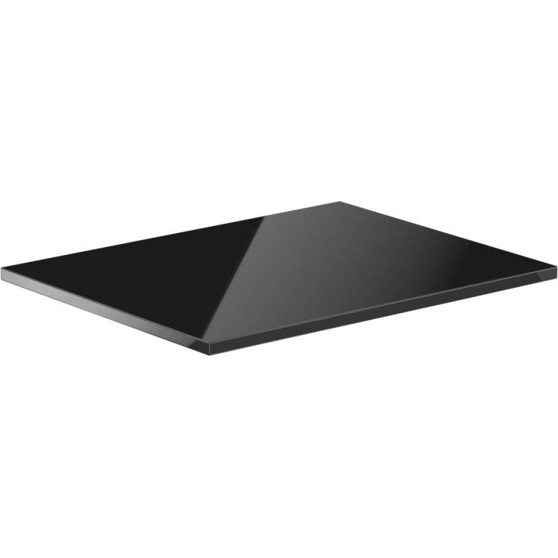 Mexen Uni countertop 70 cm, black gloss - 91AXX-0704-464-18-70
