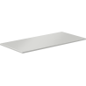 Mexen Uni countertop slab 100 cm, gray matte - 91AXX-1004-464-18-62