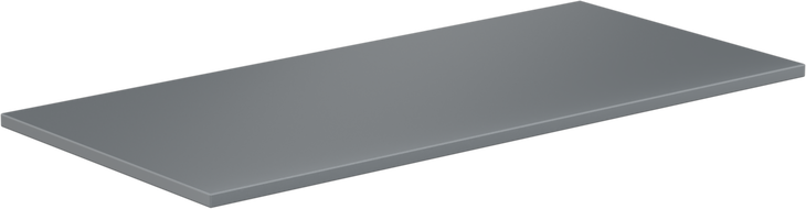 Mexen Uni countertop slab 110 cm, matte graphite - 91AXX-1104-464-18-66