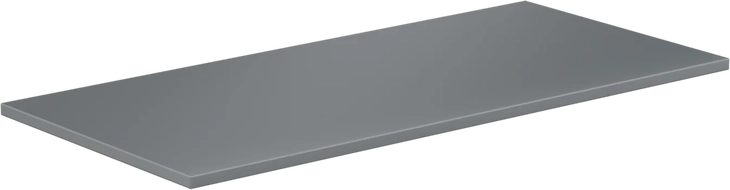Mexen Uni countertop shelf 120 cm, matte graphite - 91AXX-1204-464-18-66