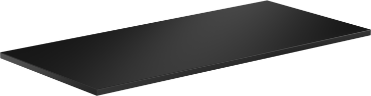 Mexen Uni countertop top 90 cm, black matte - 91AXX-0904-464-18-71
