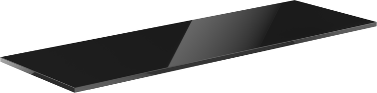 Mexen Uni vanity top 140 cm, black gloss - 91AXX-1404-464-18-70