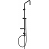 Mexen X shower column, Black - 7939199-70
