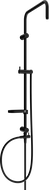 Mexen X shower column, Black - 7939199-70