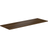 Mexen Uni countertop 130 cm, walnut - 91AXX-1304-464-18-86