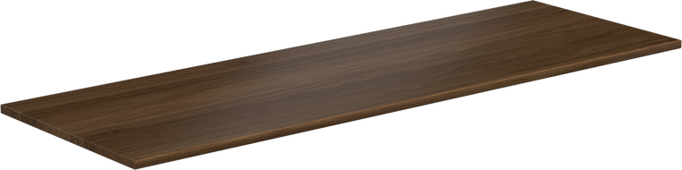 Mexen Uni countertop board 130 cm, walnut - 91AXX-1304-464-18-86