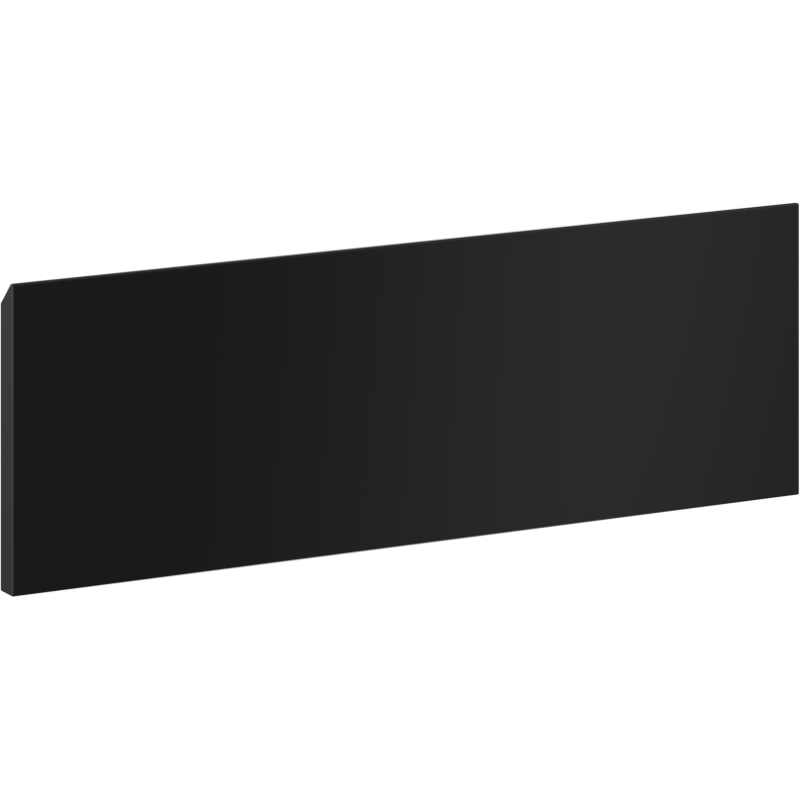 Mexen Orio front for bathroom cabinet carcass 50 x 20 cm, black matte - 91A10-0500-235-1-71