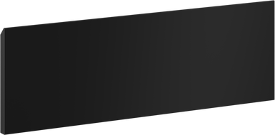 Mexen Orio front for bathroom cabinet body 60 x 20 cm, black matt - 91A10-0600-235-1-71