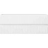 Mexen Rivel bathroom cabinet under sink 120 cm, 2 drawers, grooved, white matte - 91A20-12047-2-BFF01