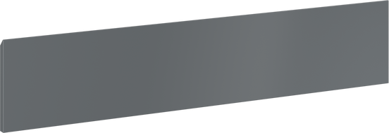 Mexen Orio front for bathroom cabinet body 90 x 20 cm, matte graphite - 91A10-0900-235-1-66