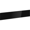 Mexen Orio cabinet front for bathroom cabinet 100 x 20 cm, black gloss - 91A10-1000-235-1-70