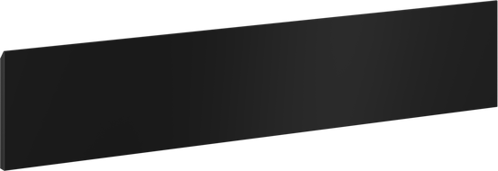 Mexen Orio cabinet front for bathroom cabinet 80 x 20 cm, black matte - 91A10-0800-235-1-71