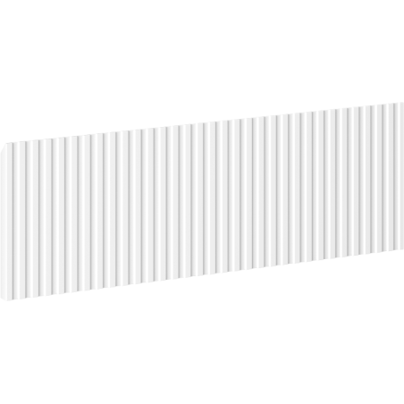 Mexen Rivel ribbed front for bathroom cabinet carcass 50 x 20 cm, white matte - 91A20-0500-235-1-01