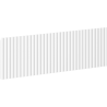 Mexen Rivel ribbed front for bathroom cabinet carcass 50 x 20 cm, white matte - 91A20-0500-235-1-01