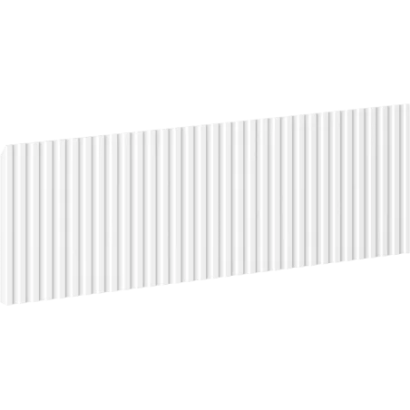 Mexen Rivel grooved front for bathroom cabinet body 60 x 20 cm, white matte - 91A20-0600-235-1-01