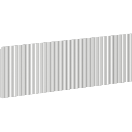 Mexen Rivel grooved front for bathroom cabinet body 60 x 20 cm, grey matte - 91A20-0600-235-1-62